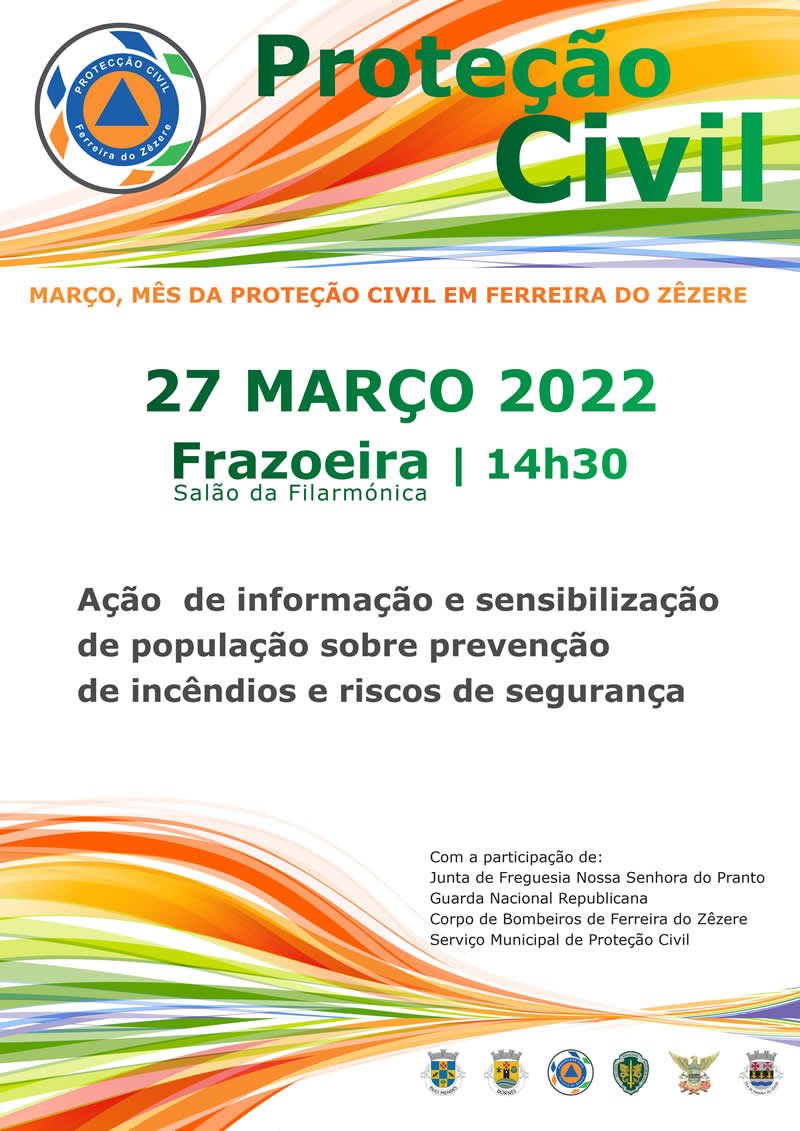 Ação de Sensibilização da Proteção Civil de Ferreira do Zêzere