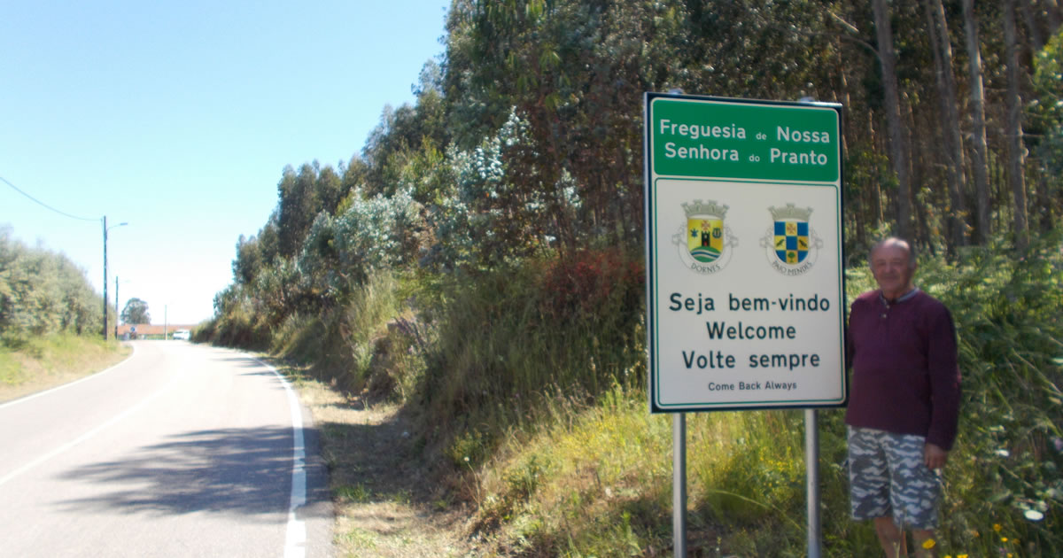 Novas placas assinalam limites da freguesia de Nossa Senhora do Pranto